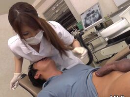 Dentist Yume Mitsuki Seduces Her Patient in Steamy Office Encounter