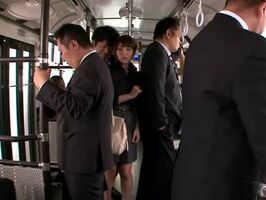Japanese Girl 18+ Rides Subway – Seduced & Shared by Strangers