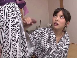 Tsukasa Aoi Explores Her Lover’s Throbbing Hard-on Up Close