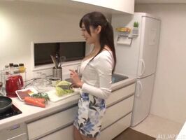 Arisa Fujii Goes Wild Riding a Lucky Guy's Hard Cock
