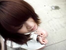 Naughty Saki Amamiya Gives Hot Blowjob Outdoors - Steamy Asian Action