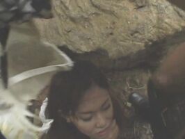 Amateur girl Pretty Asian girl is fucked in the park by her boyfriend