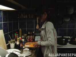 Haruki Aoyama - Hard Asian Babe Takes Rough Dick Action