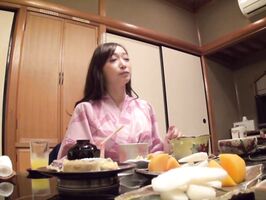 Hottie in sexy black stockings Claire Hasumi gets pussy stimulated