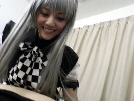 POV Cosplay Fantasy – Dominating Rei Mizuna in Tight Costume Action