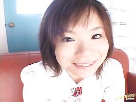Teen 18+ Cutie Mayu Strips Down - Seductive Panty Removal Scene