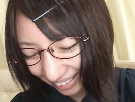 Nanase Otoha Sexy Teen 18+ Glasses Blowjob – Amateur Asian Beauty Sucks Deep