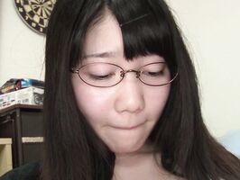 Alluring teen with big boobs rides the stiff pole