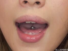 Cum thirsty sweetie Aika Waitress sucks and swallows