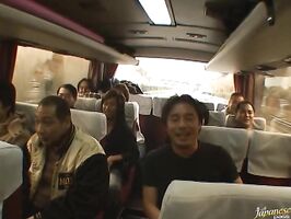 Mature Asian Beauty Dominates Wild Gangbang Session