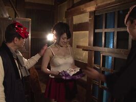 Sena Minami Seduced – Milf Takes On Strange Visitors in Steamy Encounter