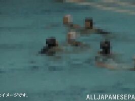 Naho Yuumi Loves Shower Sex – Water Polo Babe Sucks Cock Under The Spray