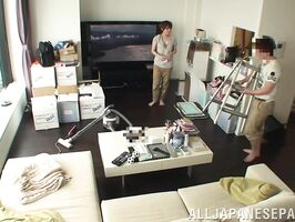 Teen Aina Tsuji gets seduced by horny and hot stud