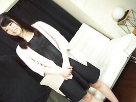 Busty Japanese teen Aoi Nagase gets pussy drilled