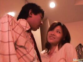 Kana Shimada Outdoor Blowjob - Naughty Japanese Model Sucks Hard Dick