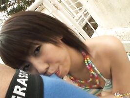 Beautiful Asian Teen 18+ Maho Sawa Gives Mind-Blowing Blowjob Scene
