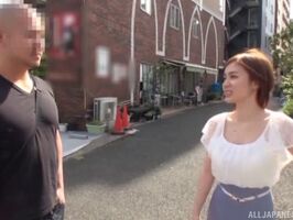 Asian Babe Gives Amateur Guy Mind-Blowing Titjob in Sex Van Action