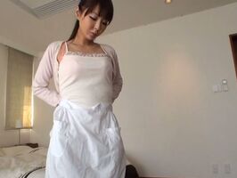 Big-Titted Mature Midori Teases & Beats Him Off Hard