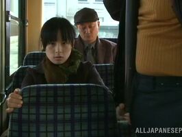 Japanese Beauty Sucks Off Horny Stranger After Steamy Bus Encounter