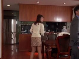 Japanese Housewife Seduction - Threesome Blowjob & Wild Fucks