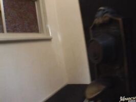 Hot Asian Babe Yuka Haneda Sucks Cock Wildly in Bathroom Sex Session