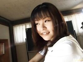 Eir Ueno’s Steamy Solo Session – Riding a Thick Dildo Hard