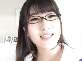 Glasses 's Sensual Strip Tease - Innocent Beauty Exposed