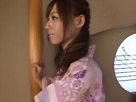 Aino Kishi Teen 18+ Undressed - Hard Fuck In Silk Kimono