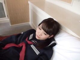 Asou haruka performs erotic blowjob