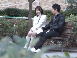 Teen 18+ Chika Sena Sucks Cock & Takes Rough Anal From Behind - Small Tits Shemale