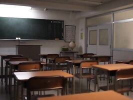 Naughty teen Ayumi Kimino engulfs cock and spreads legs for hardcore fucking