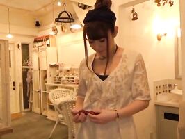 Teen 18+ in Lacey Lingerie Seduced by Sensual Caresses