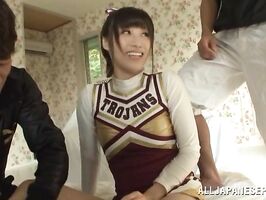 Miku Sunohara's First Time With a Powerful Pink Vibrator - So Wet!