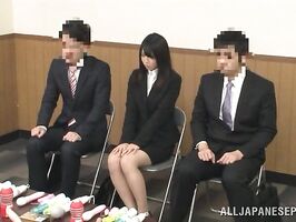 Takes Two Long Cocks for Naughty Double Penetration Pleasure