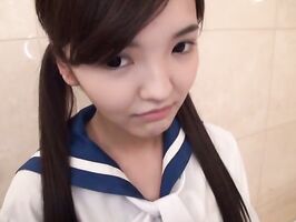 Anna Hashimoto - Pretty Teen 18+ Sucks Big Tits in Steamy Encounter