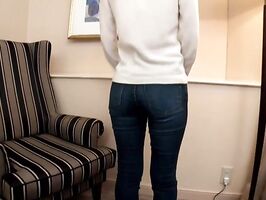 Brunette Beauty Aroused & Hard-Pressed by Passionate Thrusting