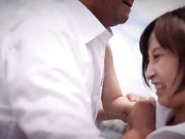 Ayumi Kimino Bravely Deep Throats & Jerks Off Thick Cock