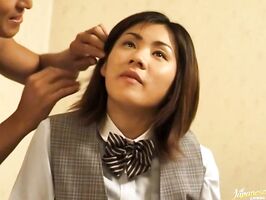 Fumika Uesugi Loves Big Toy Insertions - So Hot & Wet!