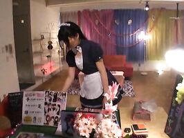 Japanese Maid Seduction – Drop- Gorgeous AV Idol Sucks Hard Cock