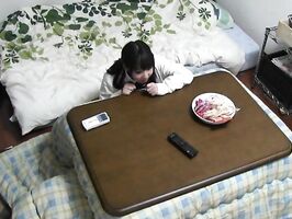 Naughty Japanese Amateur Fucks Wildly on the Floor - Steamy Encounter