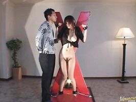 Hot Asian Model Juri Spreads Wide for Intense Fuck Session