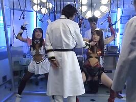 Hot Cosplay Duo – Two Stunning Japanese AV Models Tease & Pleasure