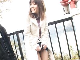 Saki Tsuji Flashes Cute Tits - Steamy Asian Babe Action