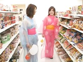 Asian Geishas in See-Through Kimonos – Sensual Silk & Seduction Exposed