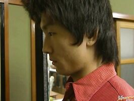 Mature Japanese Beauty Seduces with Sensual Allure