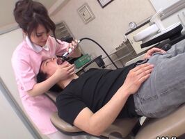 Mao Chinen DP'd & Creampie by Patient After Hot Dental Exam