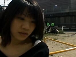 Cute Kinky Asian Chick Masturbates Publicly - Steamy Scene