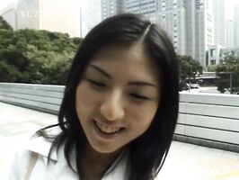 Amateur Milf Hiiragi's First Rough Roof Bang - Wild Debut Scene