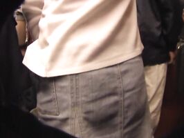 Busty Japanese Babe Teased & Taken Publicly by Horny Dude