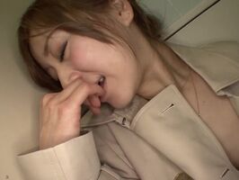 Maria Ono's Steamy Bathroom Masturbation Ends in Facial Cum Explosion